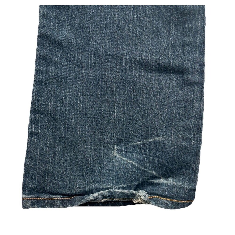 VTG Seven7 Size 29x31 Low Rise Flare Jeans Embroidered Pockets Denim Y2K - Picture 5 of 11